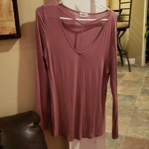 Purple blouse